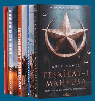 Gizli Teskilatlar (5 Kitap) – Ahmet Yüksel, Ali Güneş, Arif Cemil, Hüseyin Aziz Akyürek, Taha Niyazi Karaca – Kronik Kitap kitap kapağı