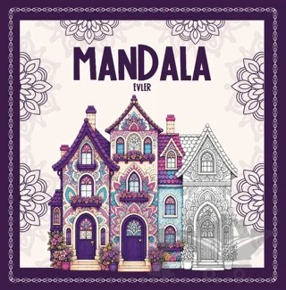 Mandala - Evler – Kolektif – Vivago Art kitap kapağı