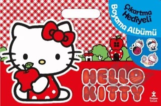 Hello Kitty Çıkartma Hediyeli Boyama Albümü – Kolektif – Doğan Çocuk kitap kapağı