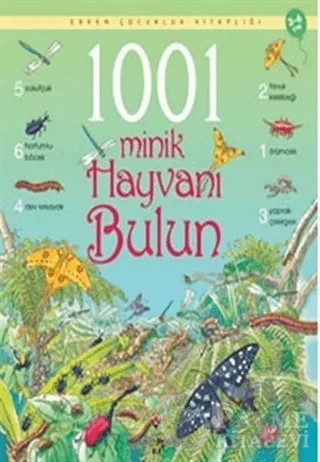 1001 Minik Hayvanı Bulun – Emma Helbrough – TÜBİTAK Yayınları kitap kapağı