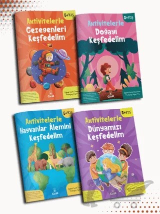 Aktivitelerle Keşfedelim Serisi – Kolektif – Floki Çocuk kitap kapağı