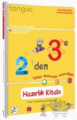 2'den 3'e Hazırlık Kitabı – Kolektif – Tonguç Akademi kitap kapağı