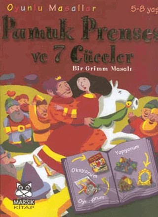 Oyunlu Masallar Dizisi: Pamuk Prenses ve Yedi Cüceler – Marie Emmanuelle Lips – Marsık Kitap kitap kapağı