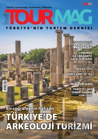 Tourmag Turizm Dergisi Sayı: 43 Temmuz - Ağustos - Eylül – TOURMAG Turizm Dergisi Yayınları kitap kapağı