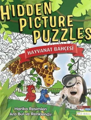 Hidden Picture Puzzles - Hayvanat Bahçesi – Kolektif – Dahi Olacak Çocuk Yayınları kitap kapağı