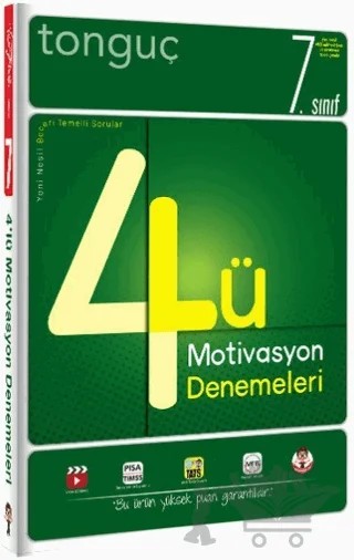 7. Sınıf 4'lü Motivasyon Denemeleri – Kolektif – Tonguç Akademi kitap kapağı