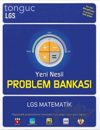 LGS Yeni Nesil Matematik Problem Bankası – Kolektif – Tonguç Akademi kitap kapağı