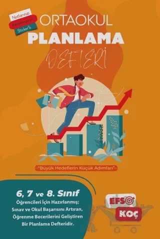 Ortaokul Planlama Defteri – Çağlar Akkaya – Efsokoç Eğitim Yayıncılık kitap kapağı
