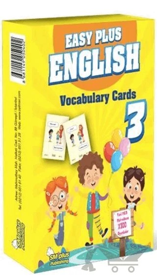 3. Sınıf Easy Plus English Kelime Kartları – Kolektif – Selimer Yayınları kitap kapağı