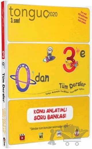 2020 3. Sınıf 0’dan 3’e Tüm Dersler Konu Anlatımlı Soru Bankası – Kolektif – Tonguç Akademi kitap kapağı