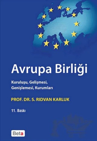 Avrupa Birliği – S. Rıdvan Karluk – Beta Yayınevi kitap kapağı