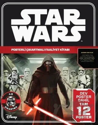 Starwars - Posterli Çıkartmalı Faaliyet Kitabı – Kolektif – Doğan Egmont Yayıncılık kitap kapağı