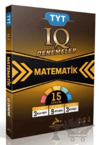 TYT IQ Matematik Video Çözümlü 15 Branş Deneme – Kolektif – Paraf Yayınları kitap kapağı
