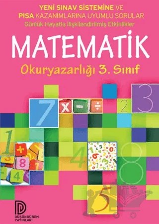 Matematik Okuryazarlığı 3. Sınıf – Kolektif – Düşündüren Yayınları kitap kapağı
