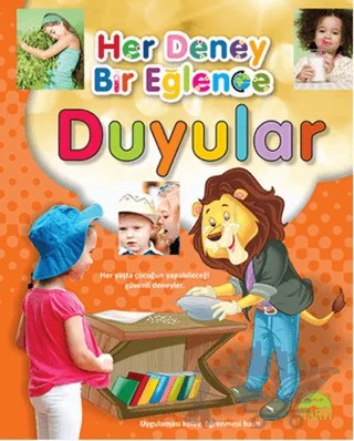 Her Deney Bir Eğlence - Duyular – Kolektif – Martı Çocuk Yayınları kitap kapağı