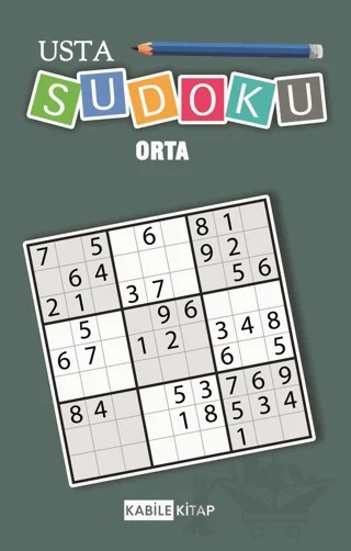 Usta Sudoku - Orta – Kolektif – Kabile Kitap kitap kapağı