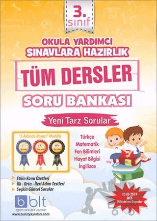 3. Sınıf Tüm Dersler Soru Bankası – Kolektif – Bulut Eğitim ve Kültür Yayınları kitap kapağı