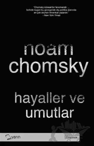 Hayaller ve Umutlar – Noam Chomsky – Yarın Yayınları kitap kapağı