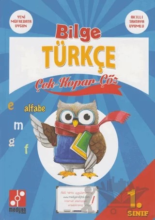 1. Sınıf Bilge Türkçe Çek Kopar Çöz – Kolektif – Medyan Yayınları kitap kapağı
