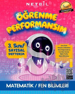 3. Sınıf Öğrenme Performansım Sayısal Defterim – Kolektif – Netbil Yayıncılık kitap kapağı