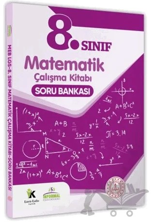 2025 8. Sınıf LGS Matematik MEB Çalışma Kitabı Soru Bankası – Kolektif – Karakutu Yayın kitap kapağı