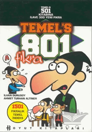 Temel’s 801 Fıkra – İlhan Durusoy – Boyut Yayın Grubu kitap kapağı
