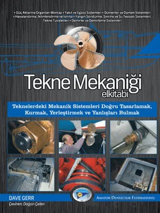 Tekne Mekaniği El Kitabı – Dave Gerr – Amatör Denizcilik Federasyonu kitap kapağı