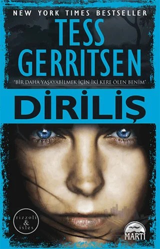Diriliş – Tess Gerritsen – Martı Yayınları kitap kapağı