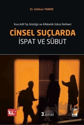 Cinsel Suçlarda İspat ve Sübut – Gökhan Taneri – Adalet Yayınevi kitap kapağı