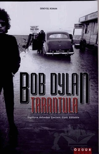 Tarantula – Bob Dylan – Özgür Yayınları kitap kapağı