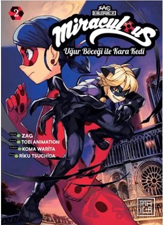 Miraculous: Uğur Böceği ile Kara Kedi 2 – Zag – Athica Yayınları kitap kapağı