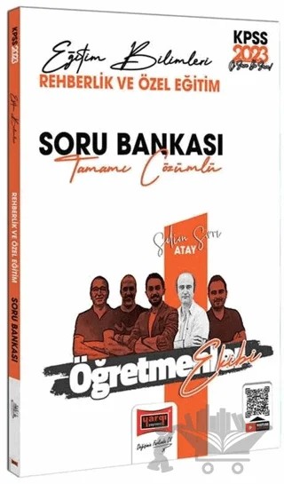 Yargı 2023 KPSS Eğitim Bilimleri Öğretmenler Ekibi Öğretim Rehberlik ve Özel Eğitim Soru Bankası Çözümlü - Selim Sırrı Atay Yargı Yayınları – Selim Sırrı Atay – Yargı Yayınevi kitap kapağı