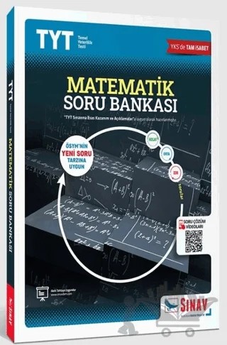 TYT Matematik Soru Bankası – Kolektif – Sınav Yayınları kitap kapağı