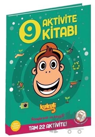 Kukuli Aktivite Kitabı - 9 – Buket Kurt, Serhat Akdeniz – Beta Kids kitap kapağı