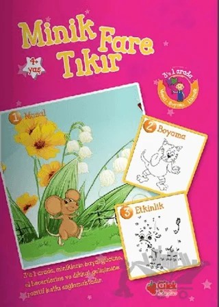 Minik Fare Tıkır – Büşra Kanoğlu – Çilek Kitaplar kitap kapağı