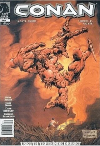 Conan Sayı: 16 Uskuth Tepesinde Dehşet – Lal Kitap kitap kapağı