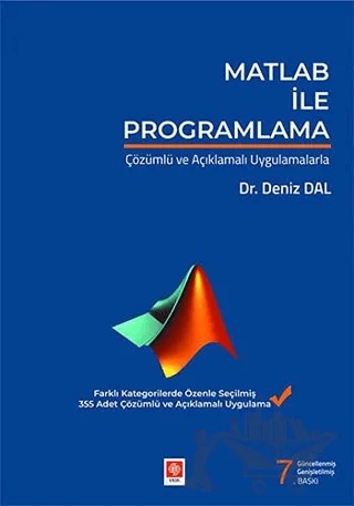 Matlab ile Programlama – Deniz Dal – Ekin Basım Yayın kitap kapağı