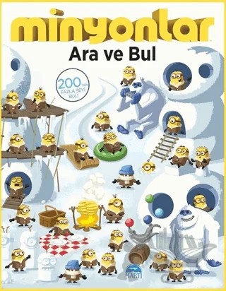 Minyonlar - Ara ve Bul – Trey King – Martı Çocuk Yayınları kitap kapağı