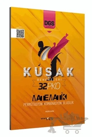 2021 DGS Permütasyon Kombinasyon Olasılık 32 Kuşak Deneme Yektugmat – Yasin Kara – Marka Yayınları kitap kapağı