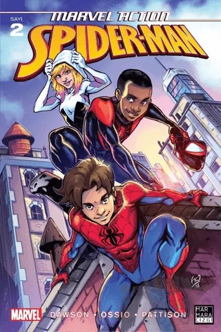 Marvel Action Spiderman - 2 – Delilah S. Dawson – Marmara Çizgi kitap kapağı