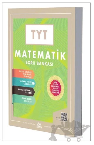 TYT Matematik Soru Bankası Video Çözümlü – Kolektif – Marsis Yayınları kitap kapağı
