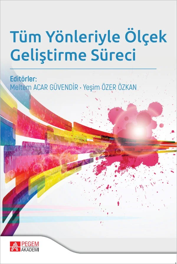 Tüm Yönleriyle Ölçek Geliştirme Süreci – Pegem Akademi Yayıncılık kitap kapağı