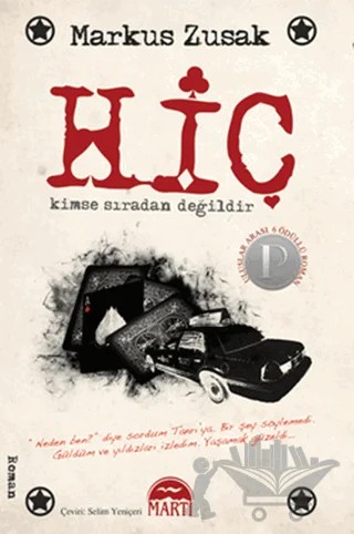Hiç Kimse Sıradan Değildir – Markus Zusak – Martı Yayınları kitap kapağı