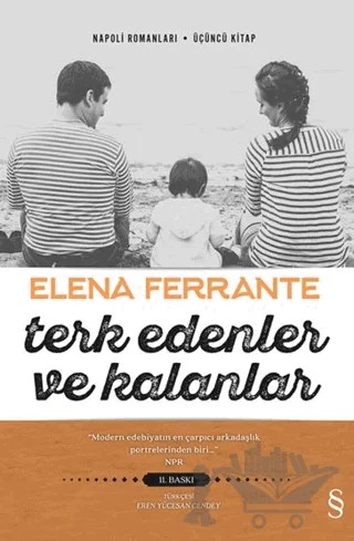Terk Edenler ve Kalanlar – Elena Ferrante – Everest Yayınları kitap kapağı