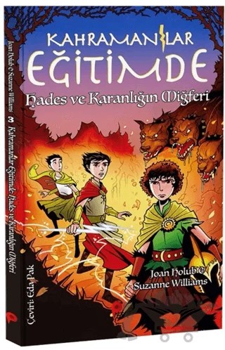 Kahramanlar Eğitimde 3 Hades ve Karanlığın Miğferi – Joan Holub, Suzanne Williams – Peta Kitap kitap kapağı