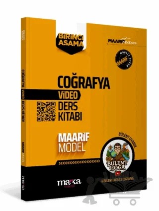 2028 Üniversiteye Hazırlık Coğrafya Maarif Team Ders Kitabı – Bülent Uyanık – Marka Yayınları kitap kapağı