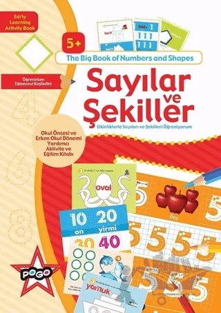 Sayılar ve Şekiller – Kolektif – Pogo Çocuk kitap kapağı