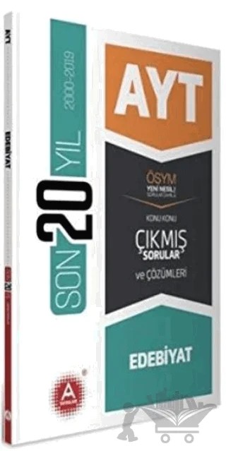 AYT Edebiyat Son 20 Yıl Konu Konu Çıkmış Sorular – Kolektif – A Yayınları kitap kapağı