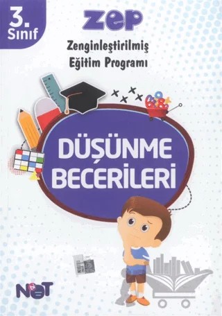 3. Sınıf ZEP Düşünme Becerileri – Kolektif – Bi Not Yayınları kitap kapağı
