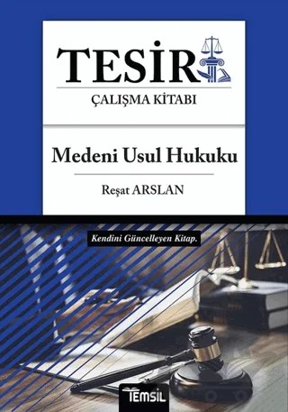 Tesir Çalışma Kitabı - Medeni Usul Hukuku – Reşat Arslan – Temsil Kitap kitap kapağı